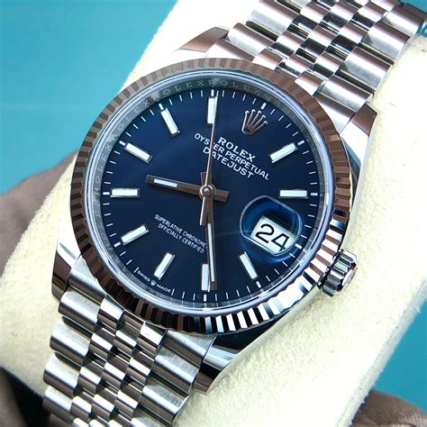 datejust blue dial